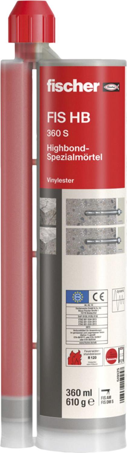FISCHER Highbond-Spezialinjektionsmörtel FIS HB 360 S 562659