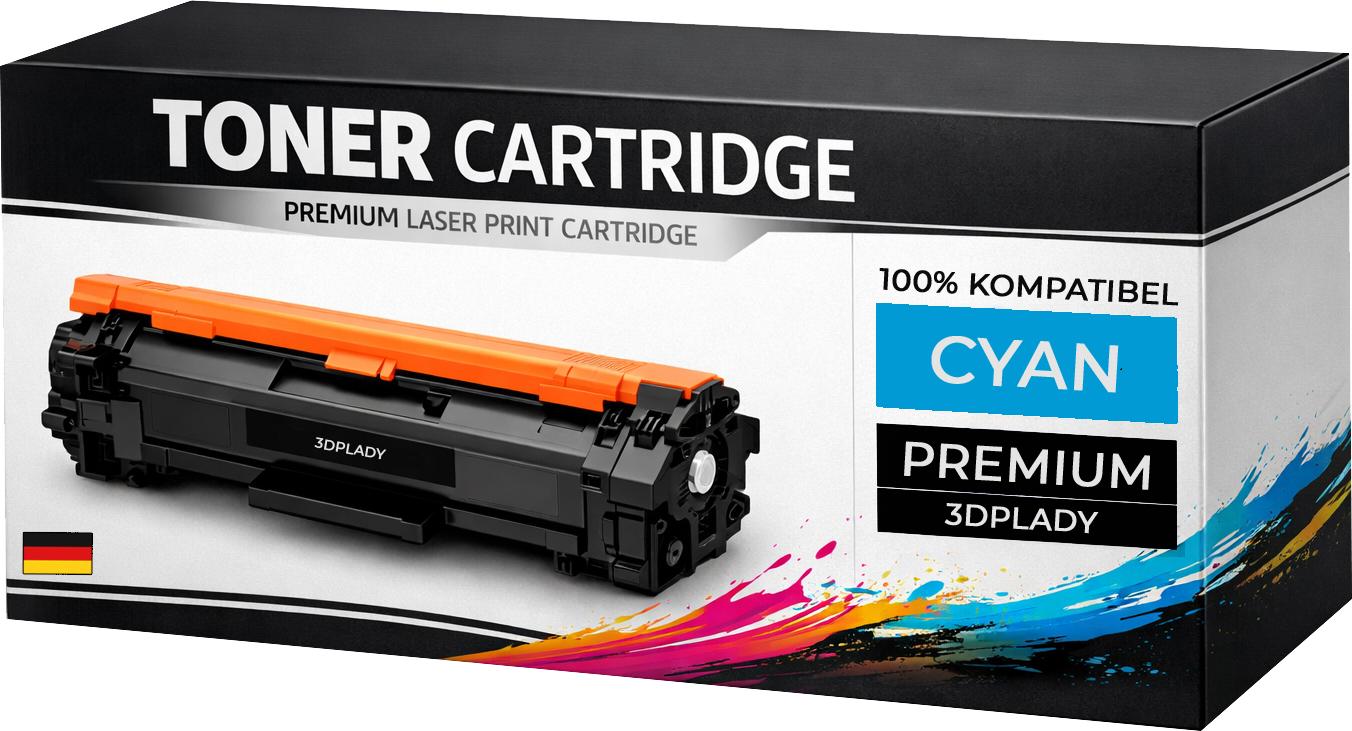 3DPLADY Toner kompatibel für HP CF401A / Cartridge 045C(201A) Color LaserJet Pro M252dw/M252n Color LaserJet Pro MFP M277dw/M277n/M277c6/M274nCanon i-SENSYS LBP-611cn/613cdw i-SENSYS