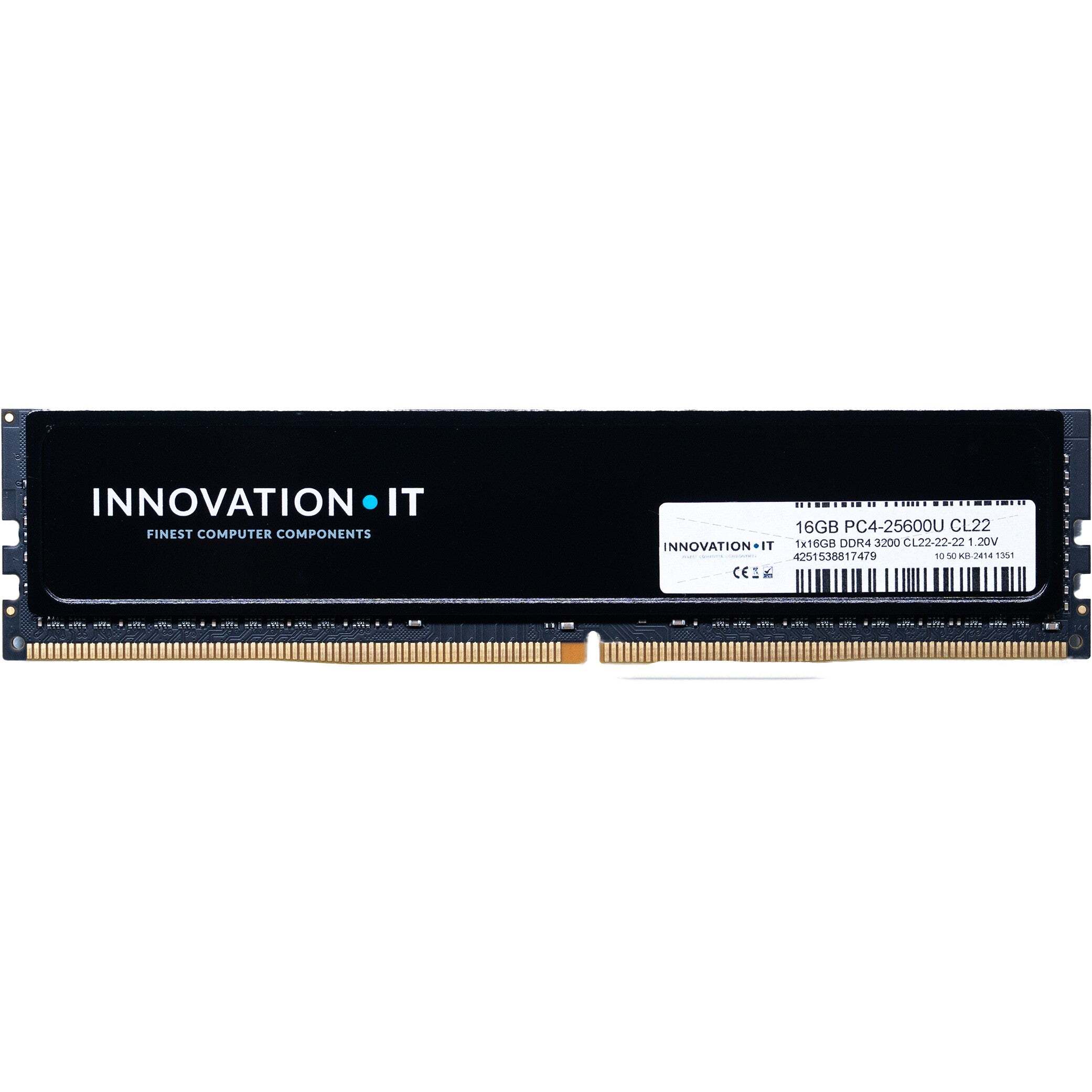 Innovation-Pc Innovation IT 3200 16GB Innovation IT CL22 1.2V with Heatspreader (CL22-22-22) - 16 GB - DDR4 '4251538817479
