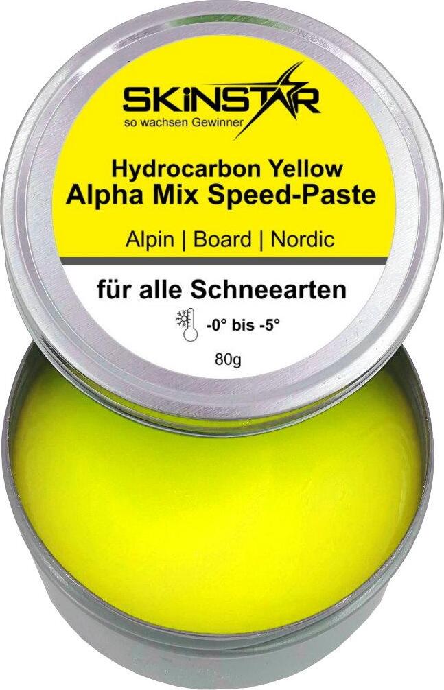 Wax Snowboard Alpha Mix Yellow Hydrocarbon Ski Wax 150g - Optimal