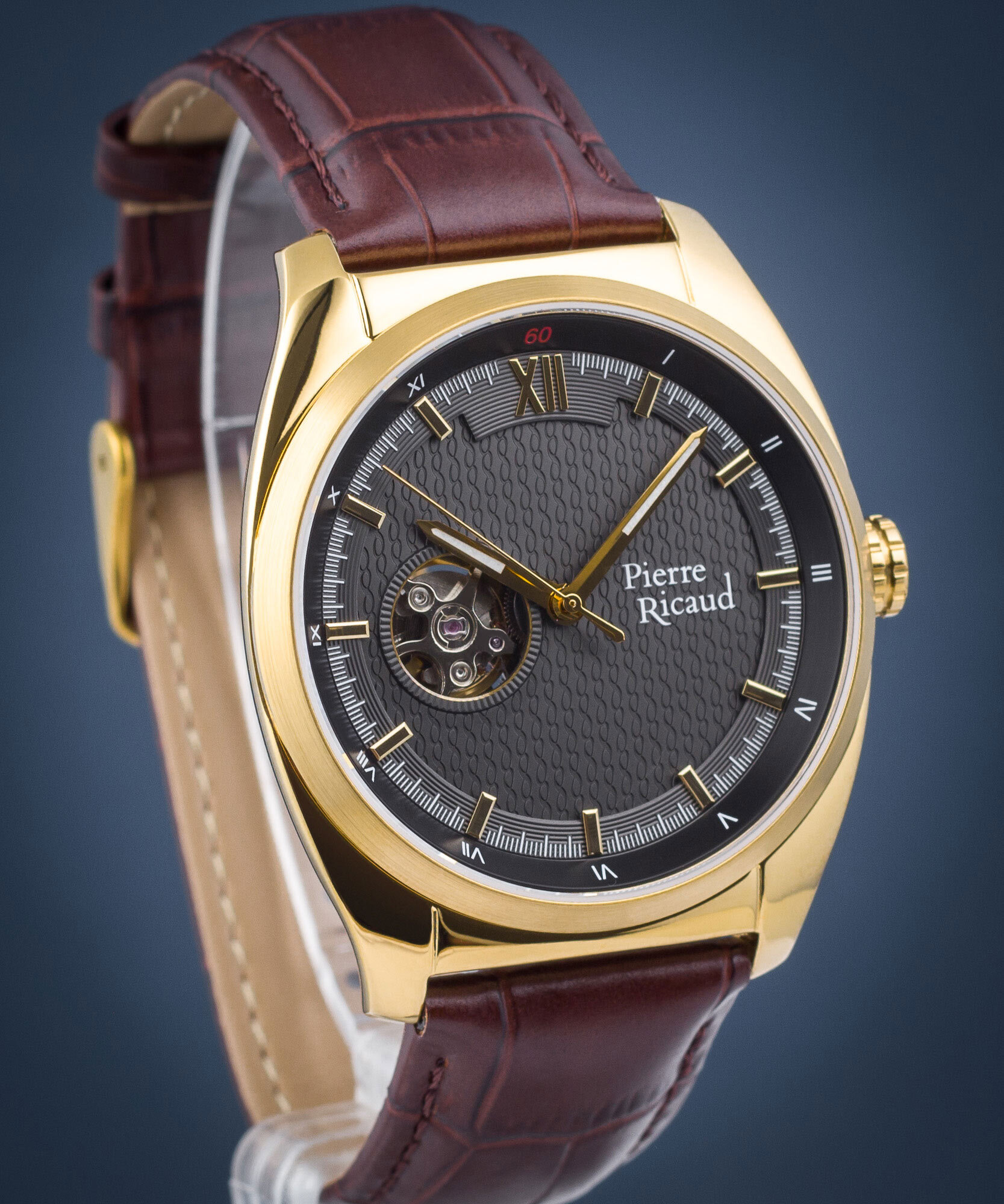 Hnedé hodinky Pierre Ricaud P60052.1266A