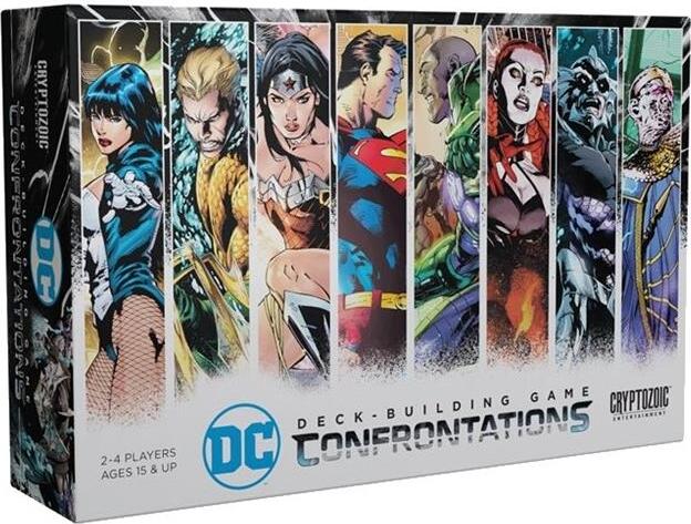 Cryptozoic DC Deck-Building Game: Confrontations Kartenspiel - Brettspiel - Englisch CZE-21969