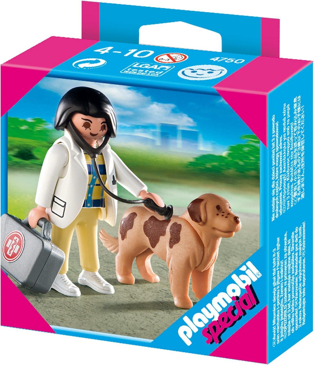 PLAYMOBIL 4750 Tierärztin mit Hund