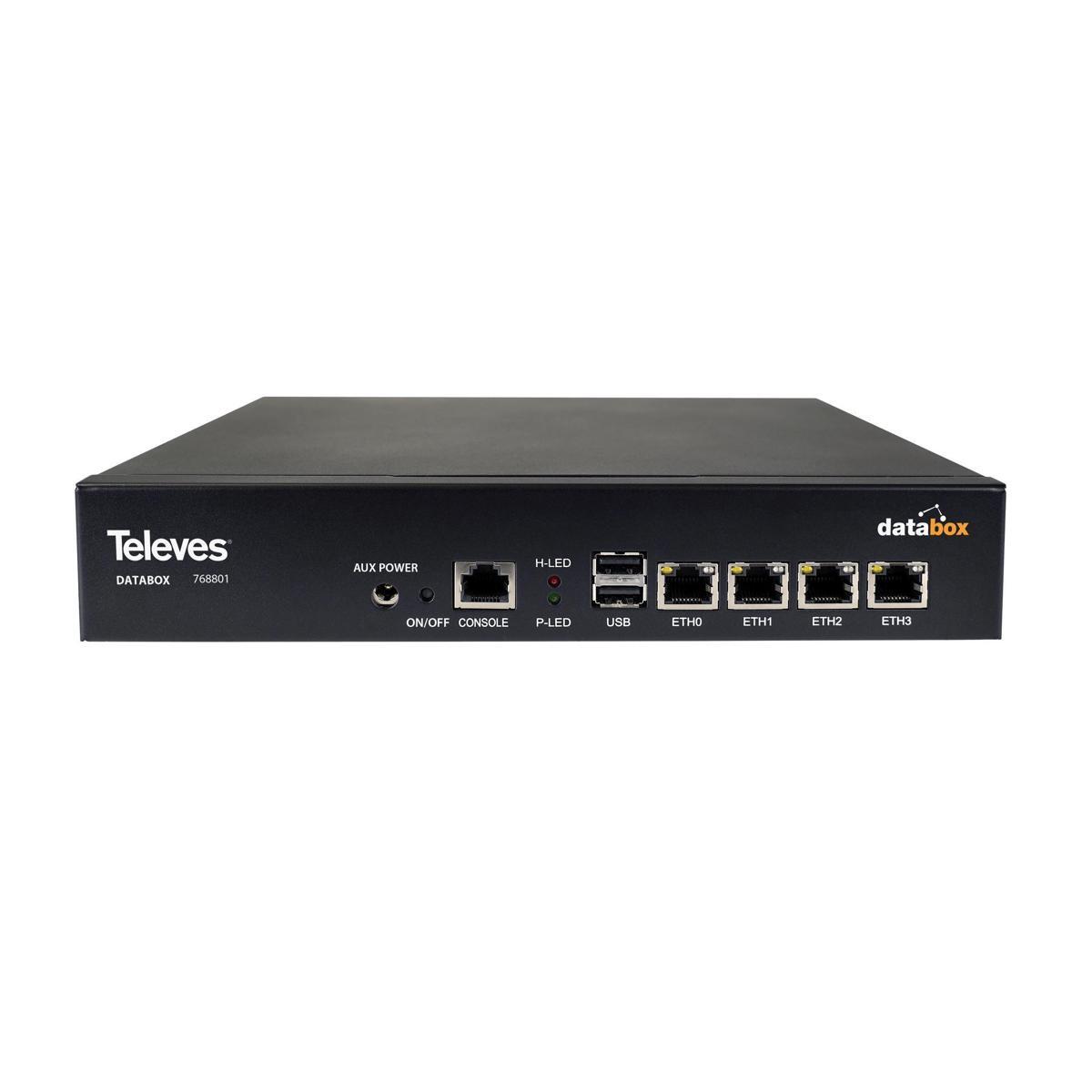 Televes Netzwerkmanager für CoaxData und WaveData mit SNMP und Alarmfunktion