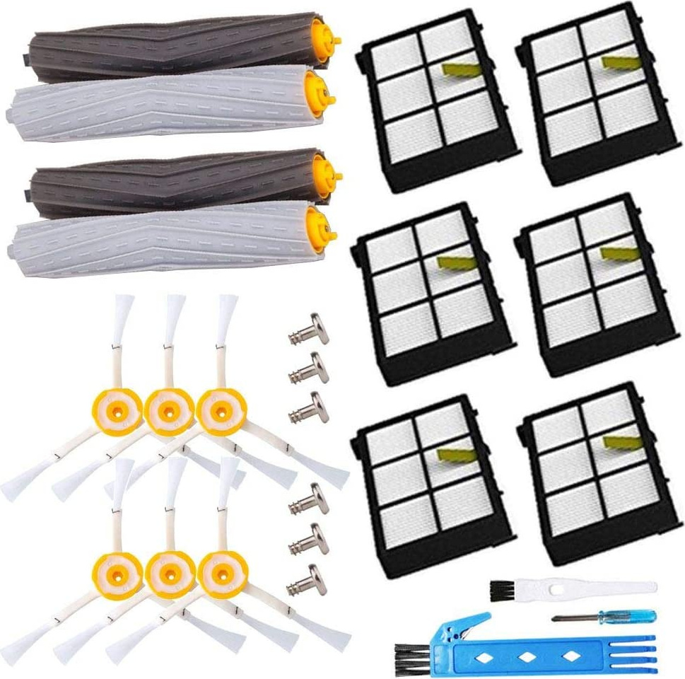 INF Náhradné diely kefa HEPA filter iRobot Roomba 800/900 séria 25 dielov