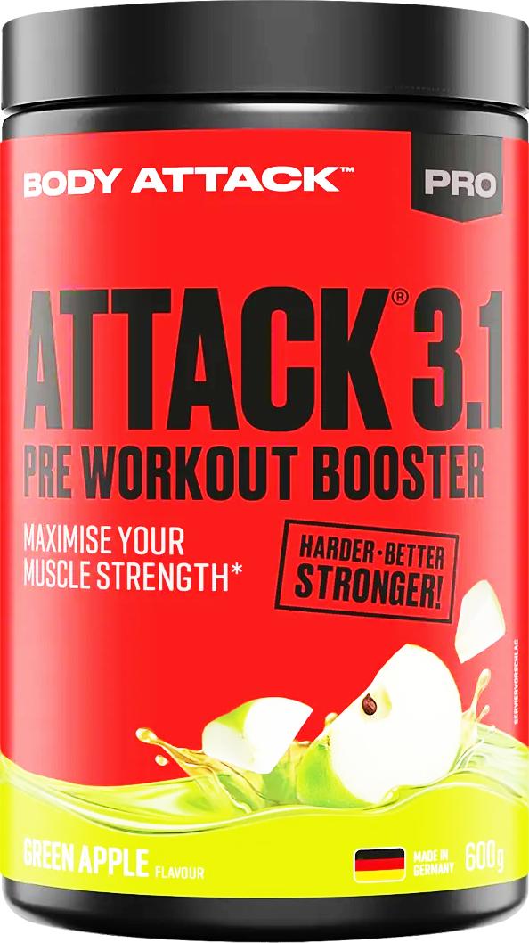 Body Attack Sports Nutrition Body Attack Pre Attack 3.1 600g 530058-002