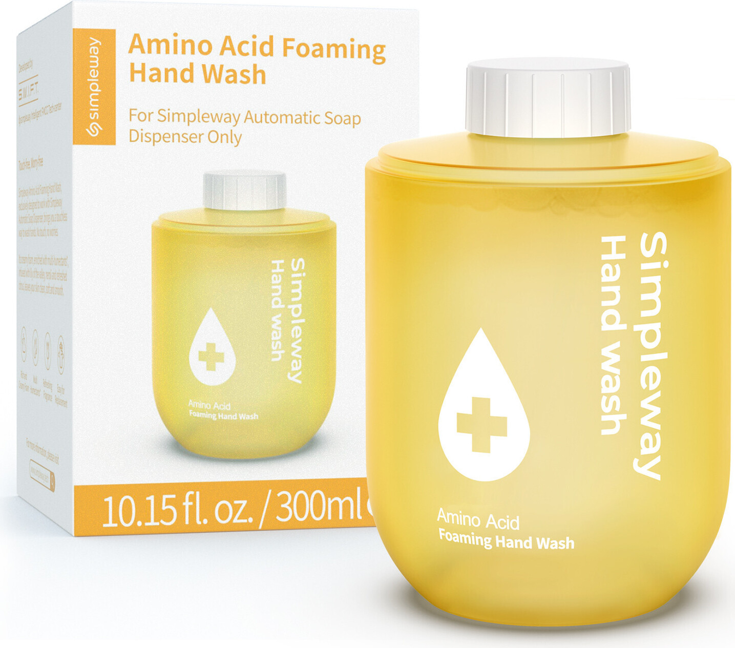 Dispenser Sapone Schiuma A Forma Di Fiore 450 Ml - Ricaricabile Per Bagno E Cucina - Foto 4