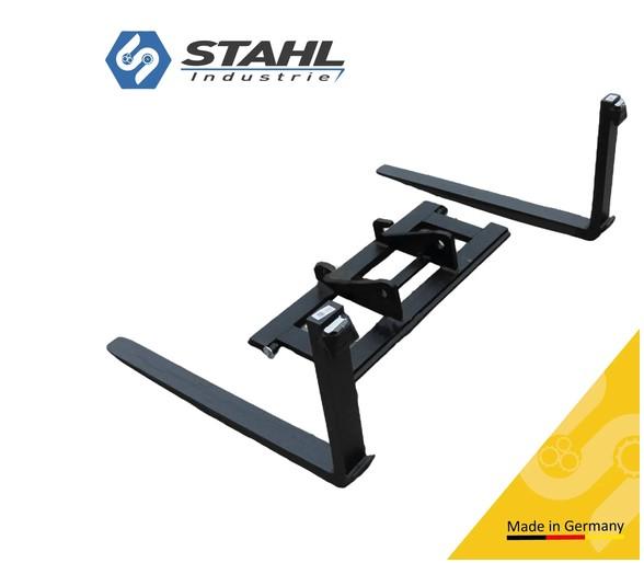 Stahl Industrie Palettengabel für Kramer inkl. Zinken | 120, 180, 350, und weitere Modelle | 120cm