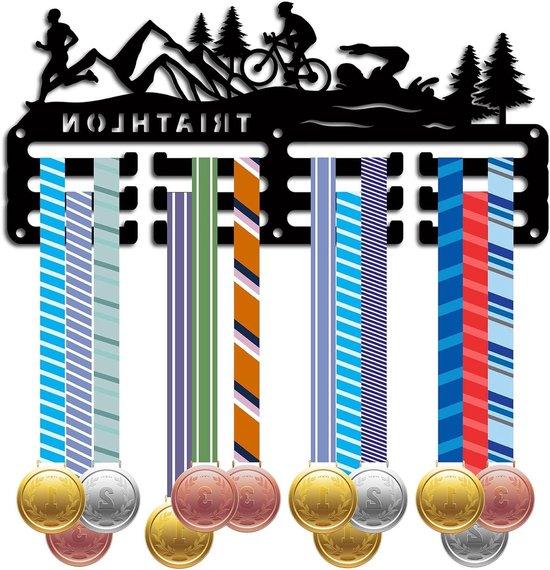 OEM Medaillehalter für Triathleten - Display für Medaillen - Stahlwandhalter für Medaillengewinner 2026