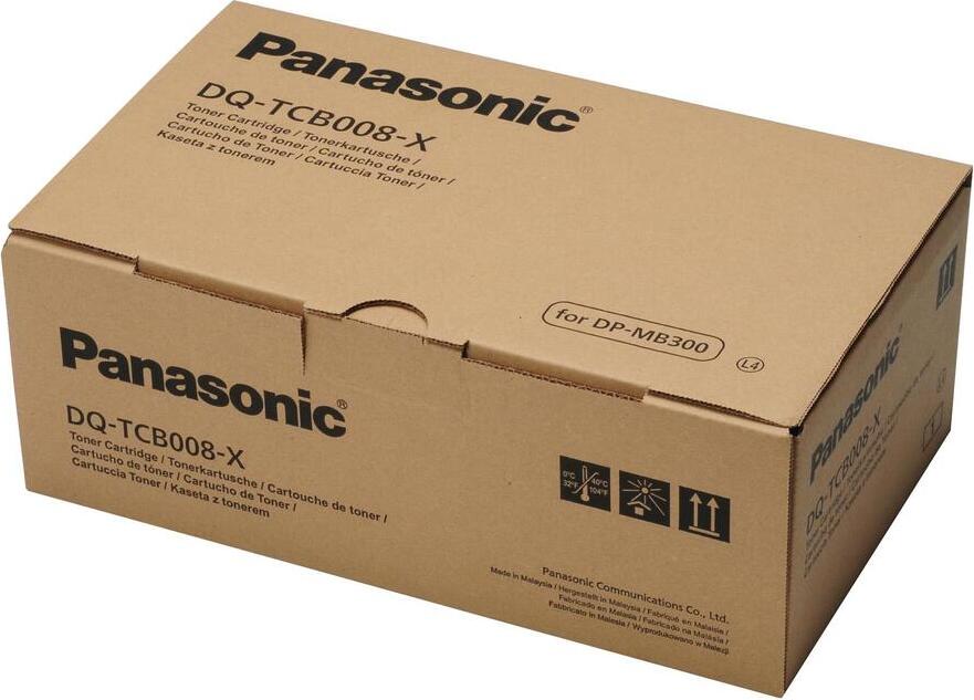 Panasonic DQ-TCB008XD Tonerová súprava dvojbalenie, 8 000 strán PU=2 pre Panasonic DP-MB 300
