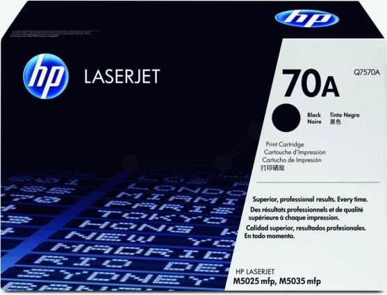 HP Q7570AC 70A tonerová kazeta čierna Zmluva, 15 000 strán ISO IEC 19752 pre LaserJet M 5025 MFP 5035 MFP X MFP XS MFP