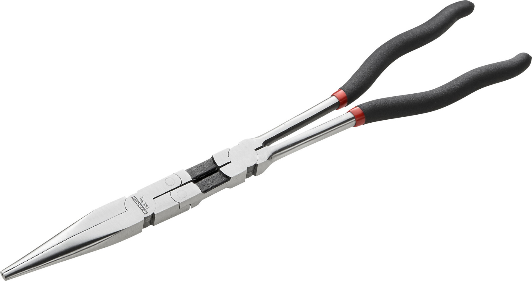 Facom Zange mit Doppelgelenk extra lang halbrunde Backen 185.34L