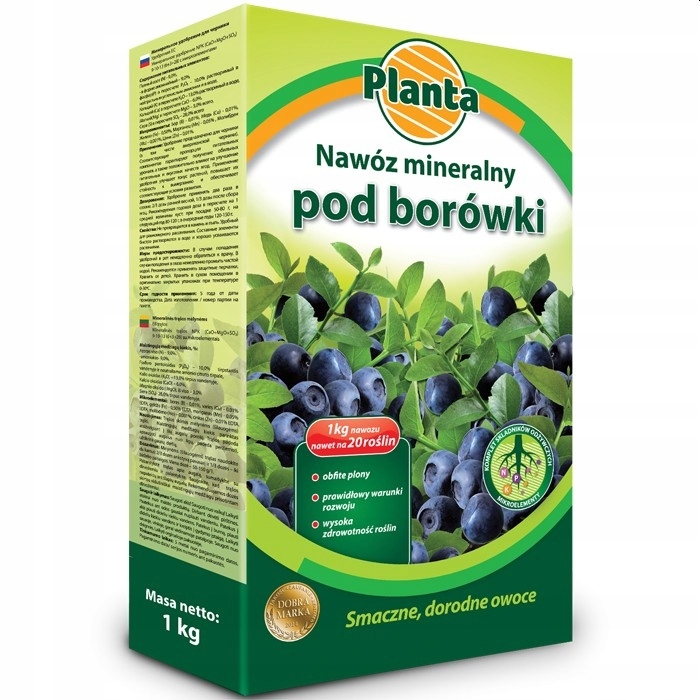 Planta Ansäuernder Mineraldünger für Heidelbeeren 1 kg
