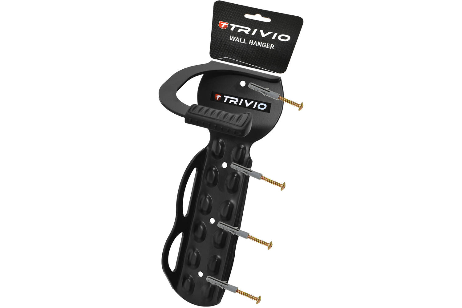 Trivio Mauerhaken Fest schwarz TRV-TL-050