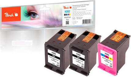 Broskyňová kazeta HP No.302 MultiPackPlus REM,KOM