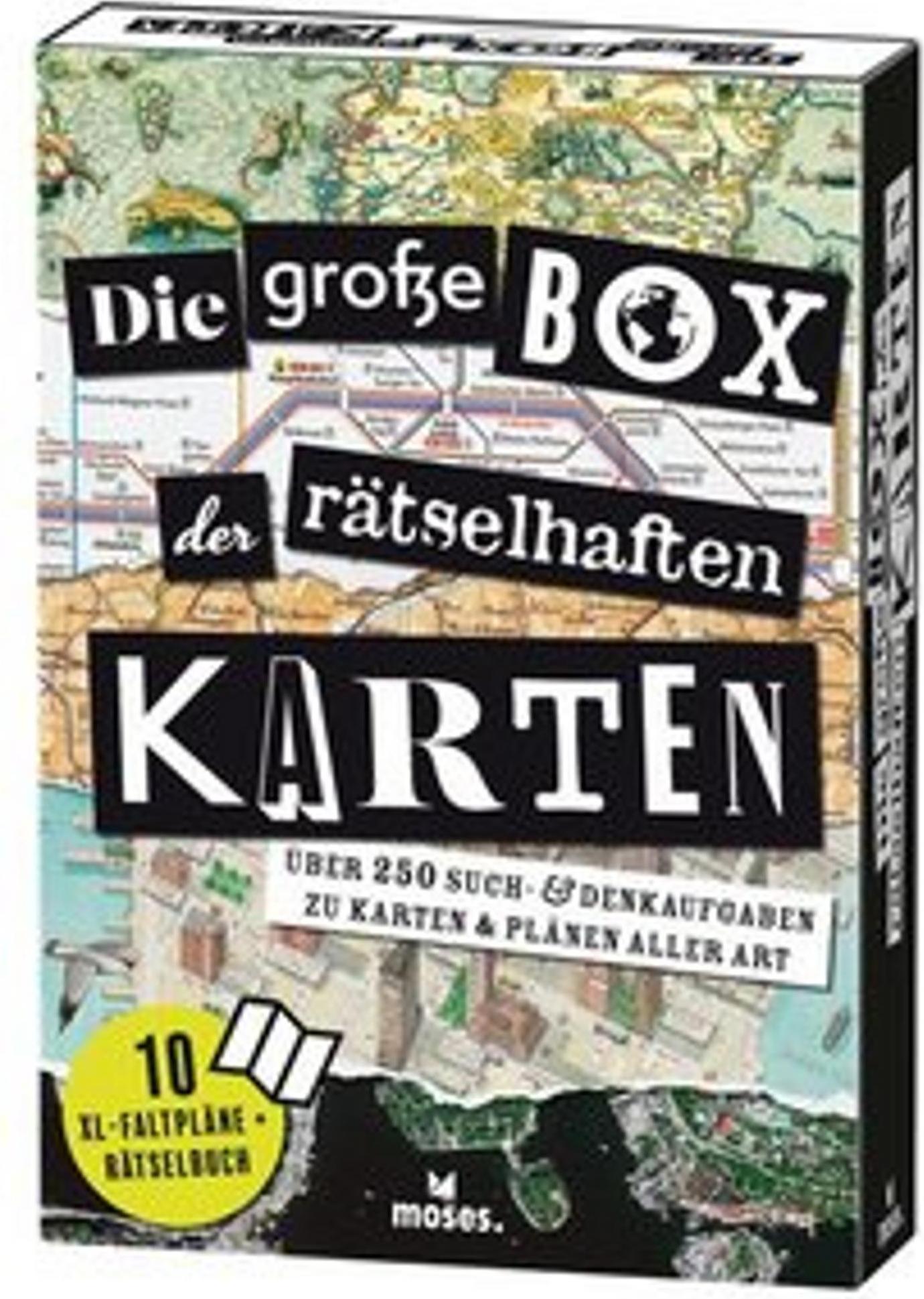 Die große Box der rätselhaften Karten 52013