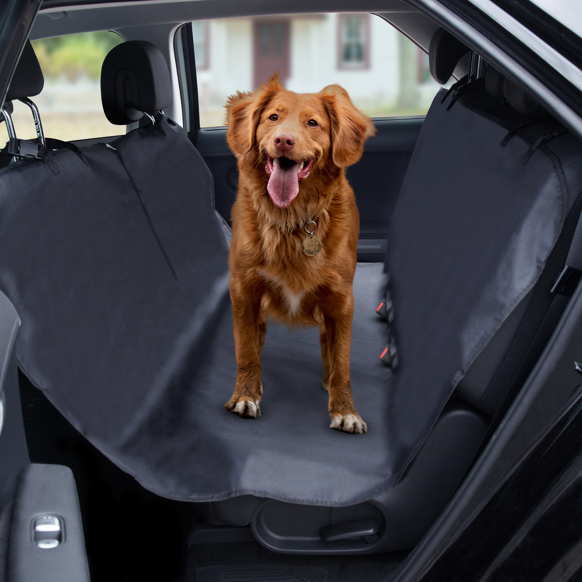 Auto Schutzdecke Autoschondecke Hund Rücksitz Kofferraum Hundedecke  KFZ-Rückbank