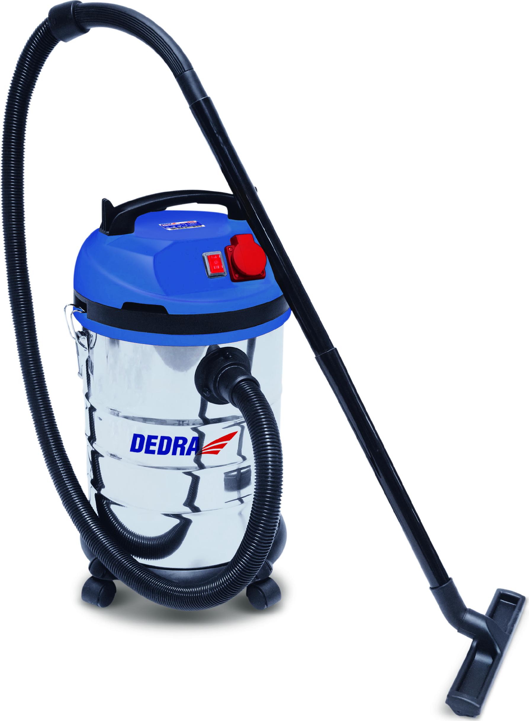 Dedra Ded6600 Vysávač Na Mokré A Suché Vysávanie 1400W, 30L Kovová Nádrž