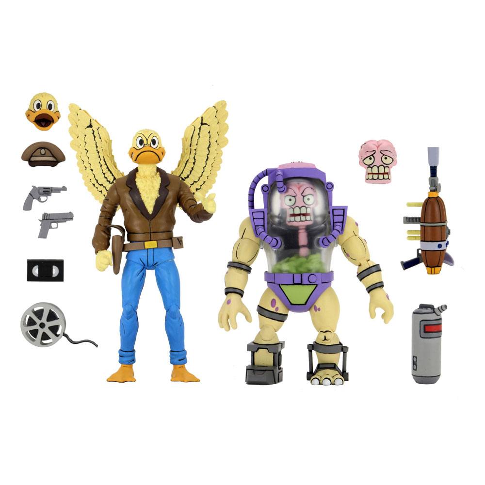 NECA Teenage Mutant Ninja Turtles Actionfiguren Doppelpack Ace Duck & Mutagen Man 18 cm 54226