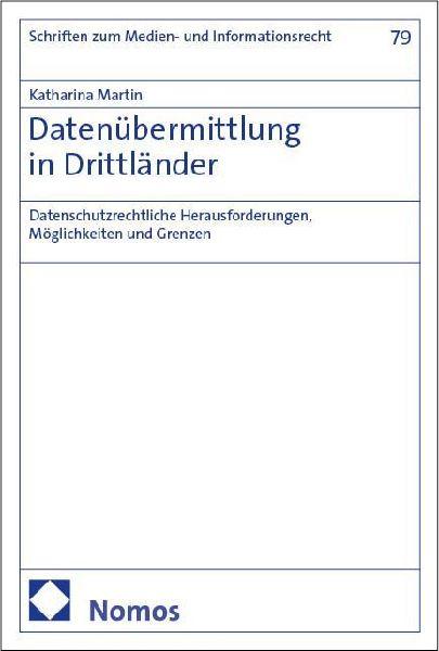 Nomos Datenübermittlung in Drittländer 29974855_9783756031047