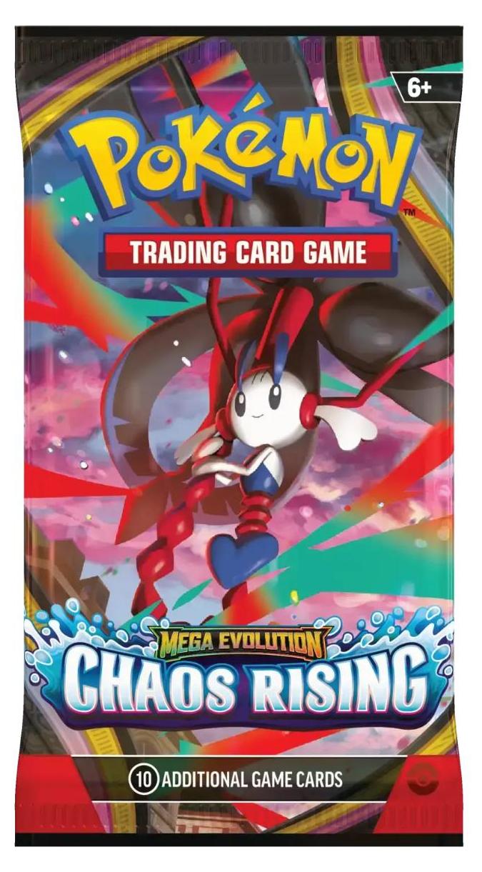Pokemon Trading Card Game Pokémon Chaos Rising Booster ENG – Englisches Sammelkarten Booster Pack PK-CHRS-EN01