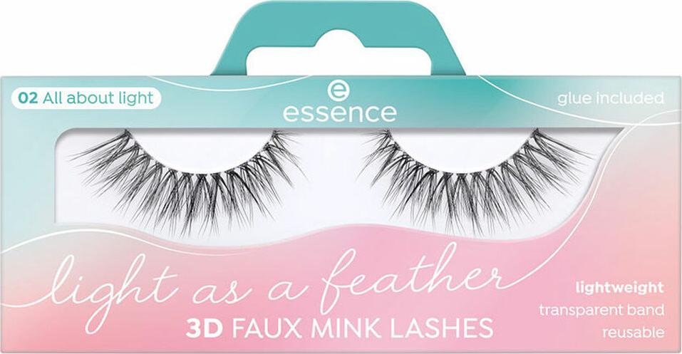 Essence Cosmetics Light As A Feather 3d Synthetic Vision Wimpern 02 1 U