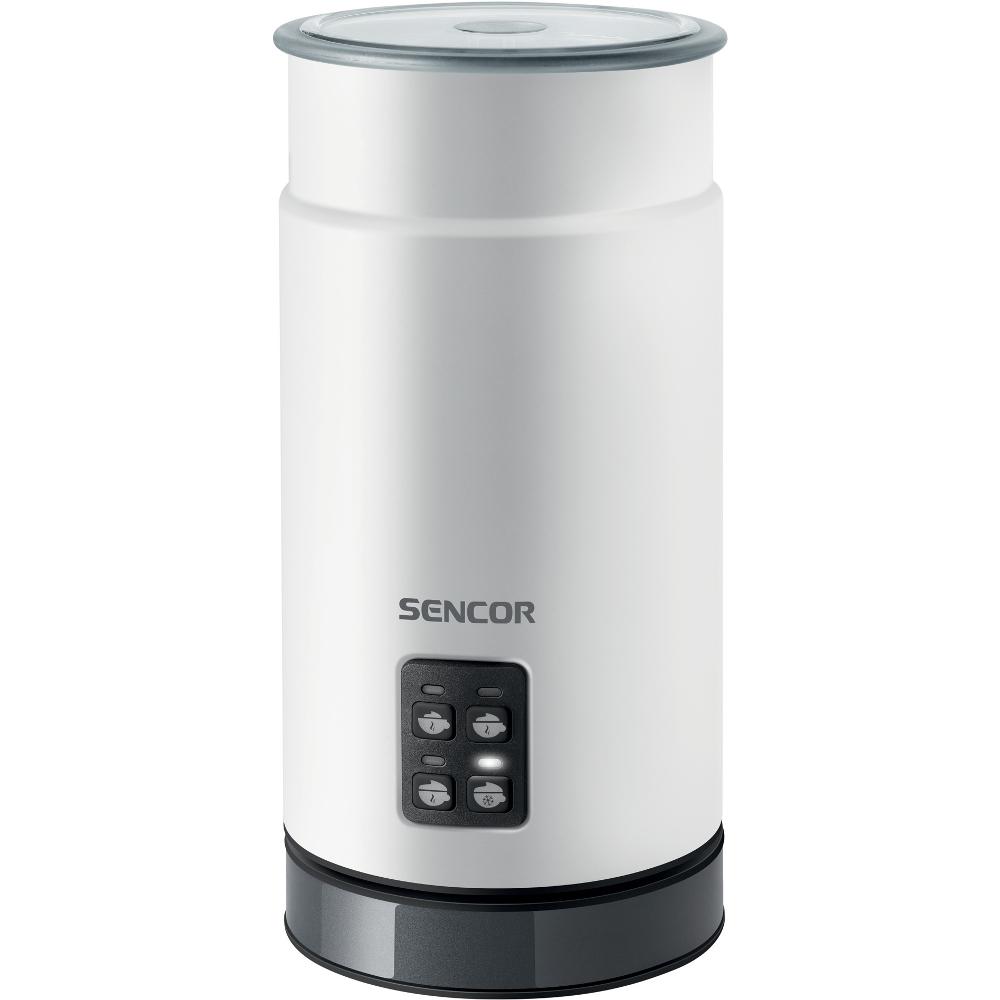 Frullino Montalatte Automatico Sencor SMF 2030WH – Per Caffè E Latte Schiumoso, Facile Da Usare