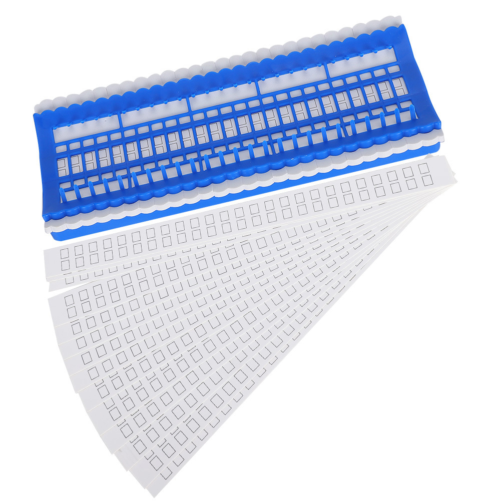 Cocosity Floss Organizer,50 Positionen Floss Organizer,Stickgarn Organizer,Garn Organizer Row Line Tool,Nähen Werkzeuge,DIY Nähen Floss Organizer