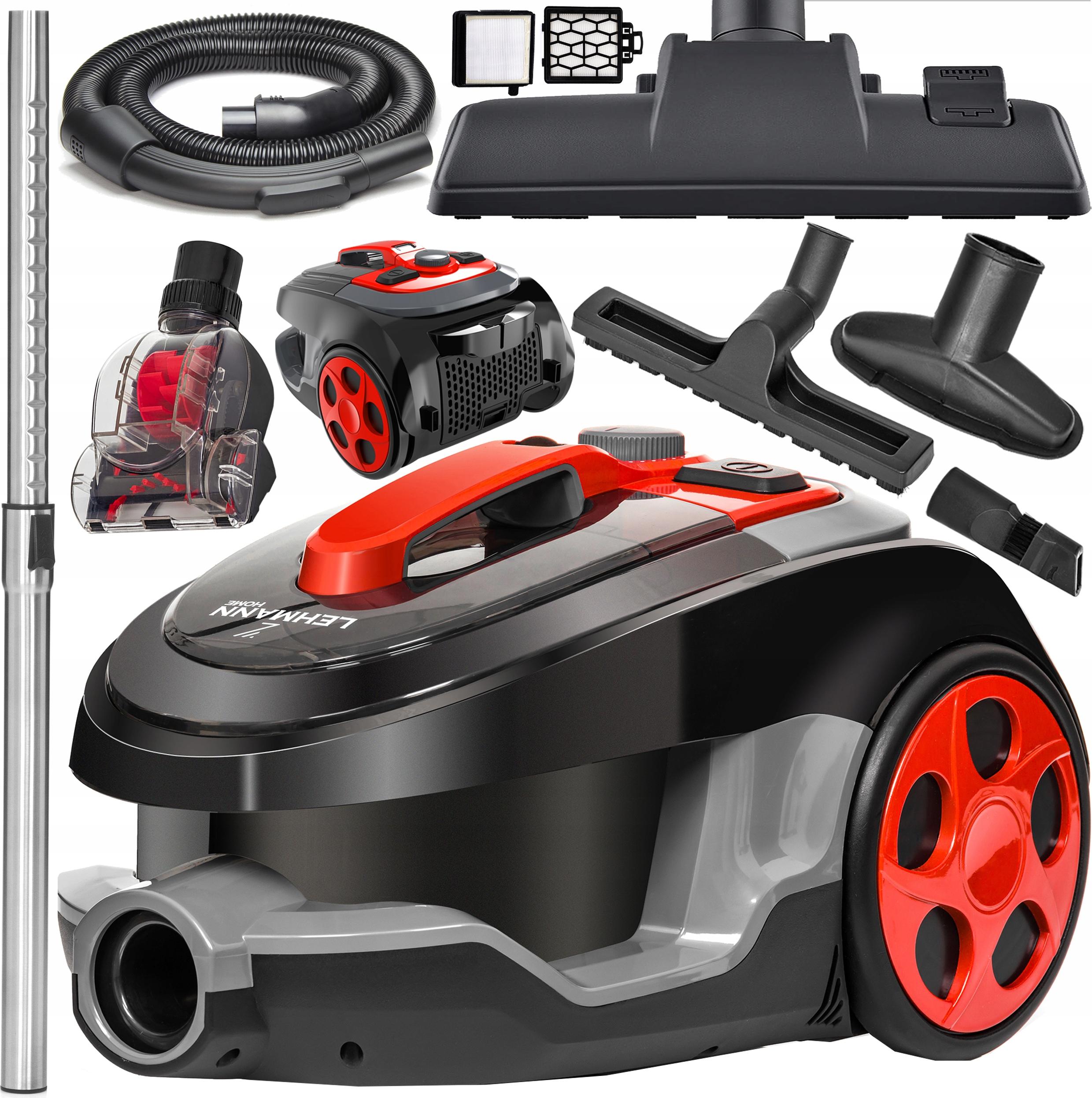 Cyklónový Vysávač Lehmann Max Typhoon 4000W Bezvreckový Hepa Filter Tichý