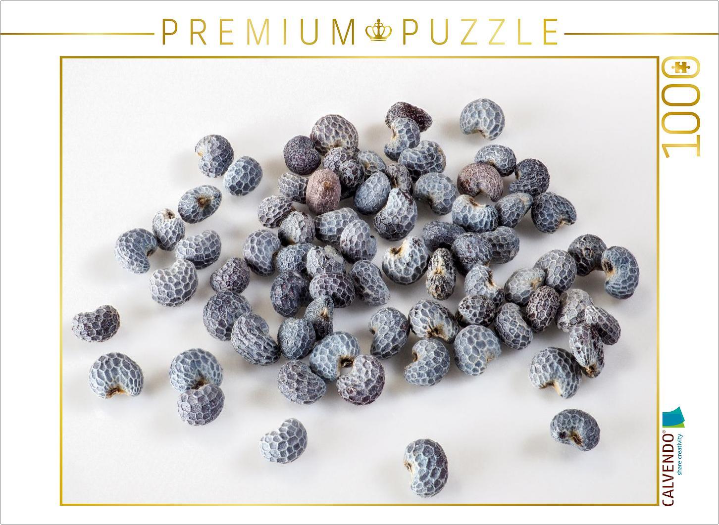 CALVENDO Puzzle Blaumohn | 1000 Teile Lege-Größe 64x48cm Foto-Puzzle für glückliche Stunden