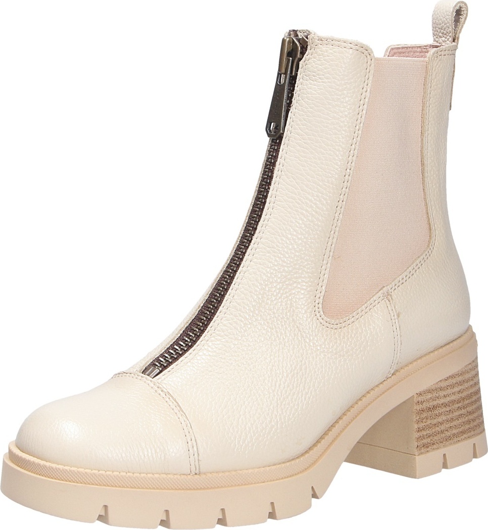 Hispanitas Mocasines de Piel Kansas beige - Tienda Esdemarca calzado