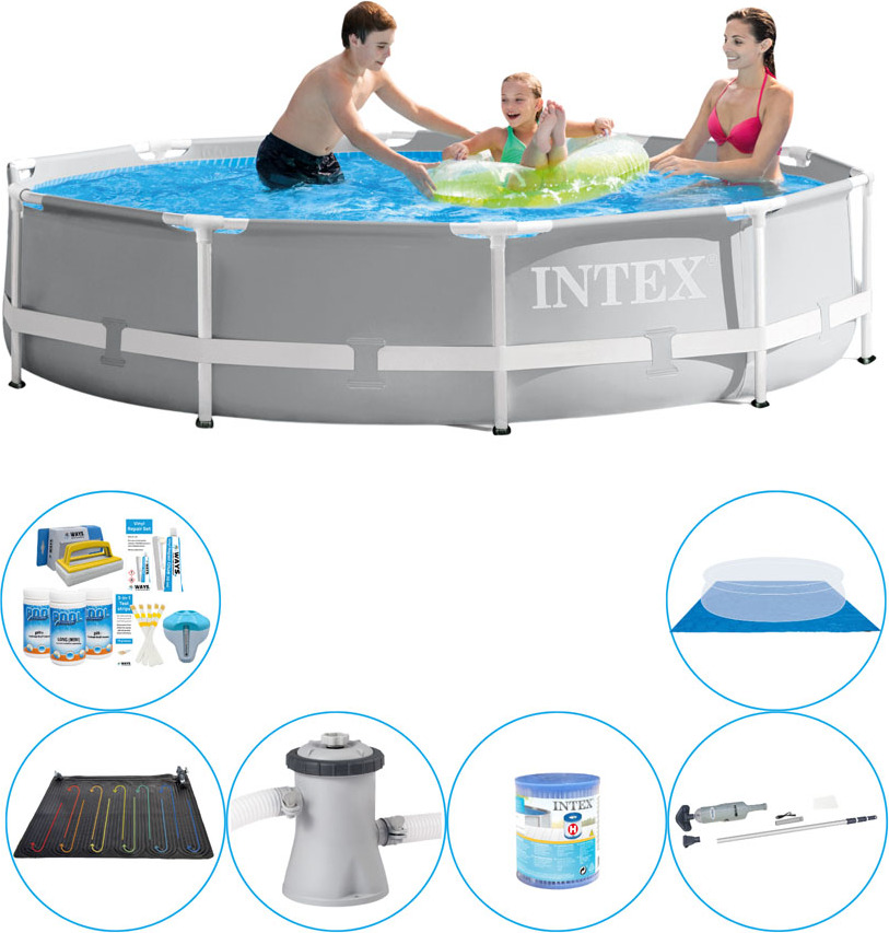 Rám Intex Prism Round 305x76 cm - 7 kusov - Bazénová ponuka