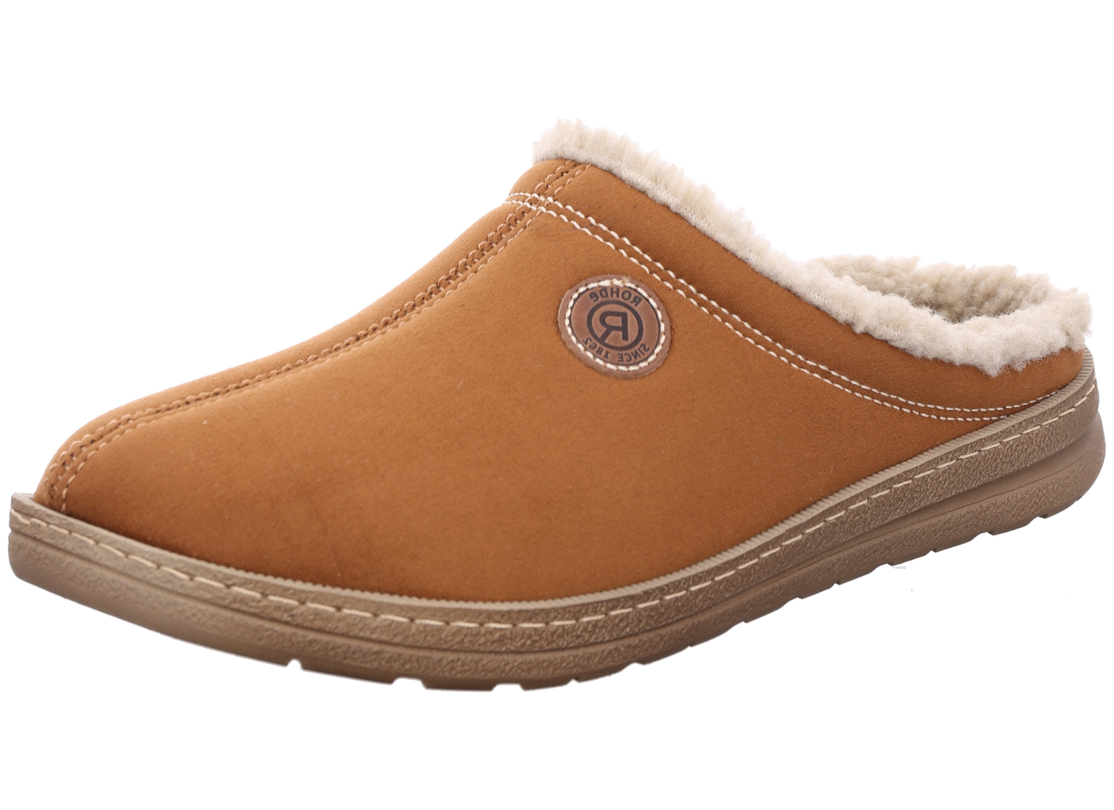 Rockport suede store clog slippers