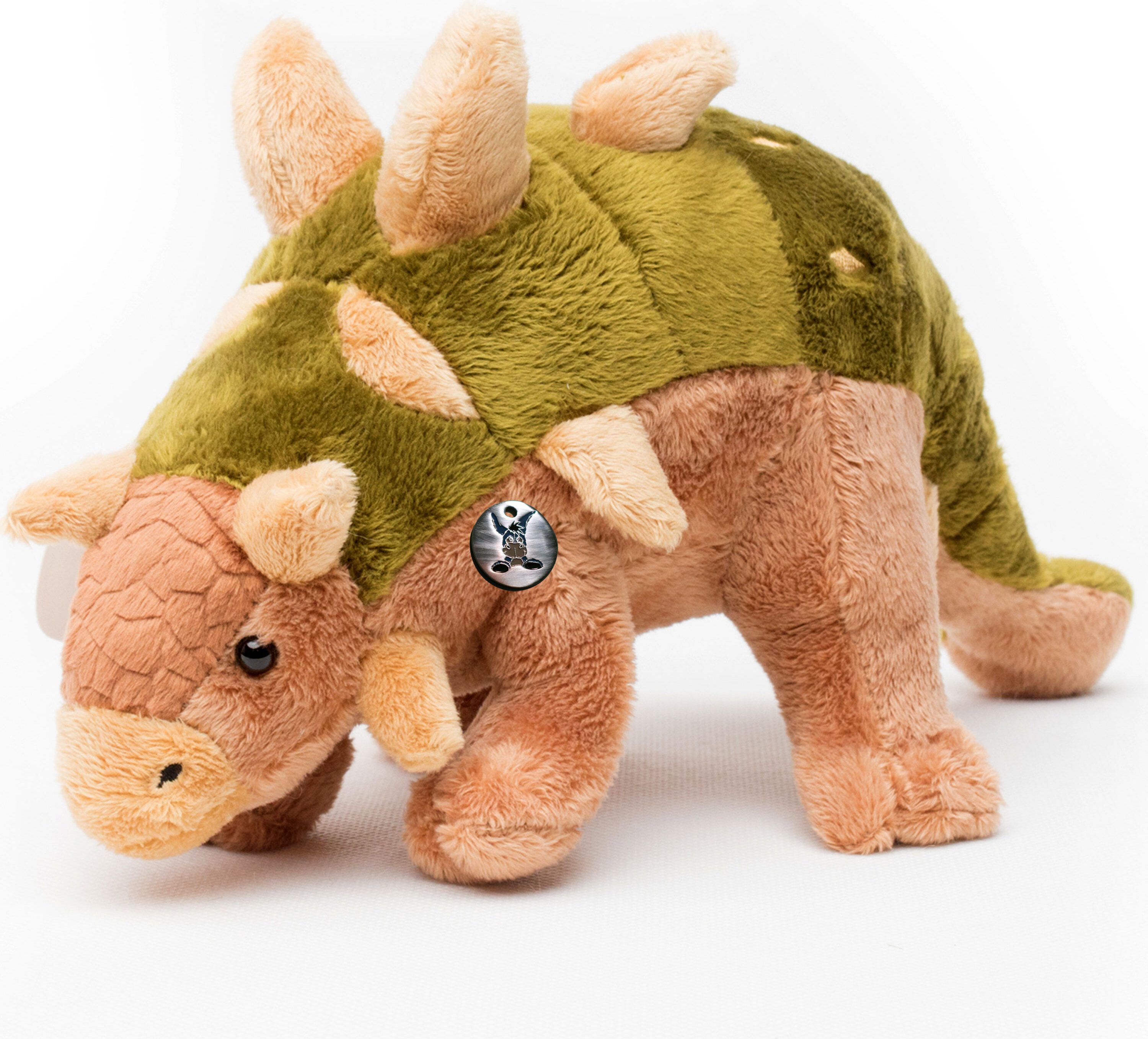 Kuscheltiere*biz Dinosaurier Euoplocephalus Kuscheltier 31 cm grün Plüschtier OKANO KT531454-17097
