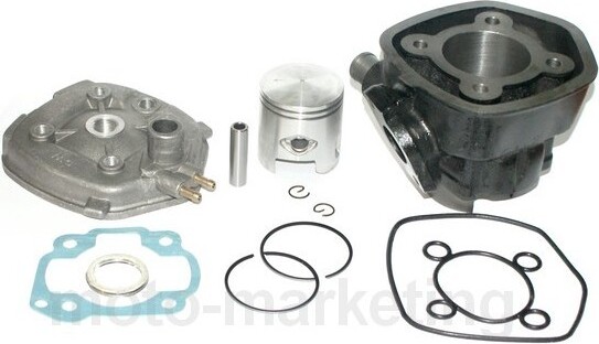 Untimero 70 CCM Sport Racing Zylinder KIT Kopf KOMPLETT für Aprilia SR 50 NETSCAPER 94-99 Zylinderkit