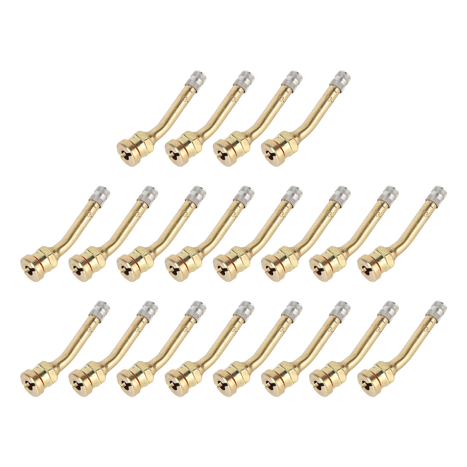 Cocosity Reifen-Ventilschaft,Ventilschaft,Reifen-Ventil-Adapter,Reifen-Ventil-Verlängerung,Luft-Reifen-Ventil-Verlängerung,Kupfer-Reifen-Ventil