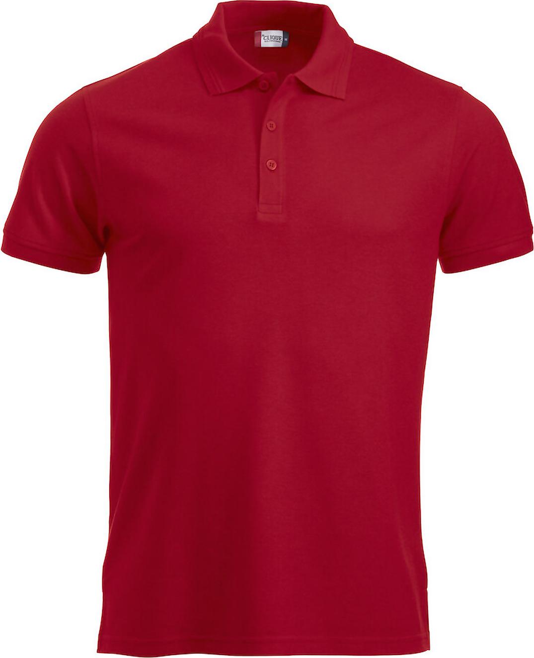 Clique Poloshirt Manhattan mit Rippenbündchen, Jacquard-Kragen und 3 Ton-in-Ton-Knöpfen 28250-35