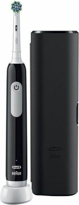 Hnedá elektrická zubná kefka