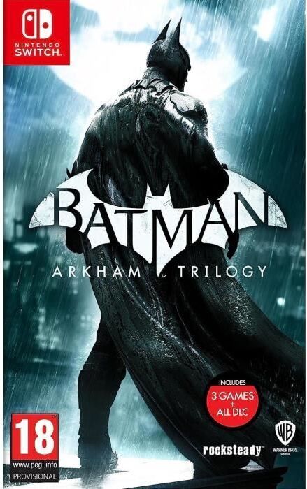 Warner Bros Batman Arkham Trilogy – Nintendo Switch-Spiel