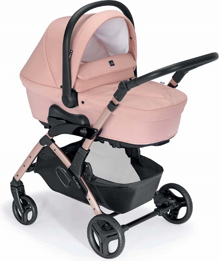 Kinderwagen Fluido Easy Kombi 2in1 | Mehr Farben verfügbar | inkl. Babyschale