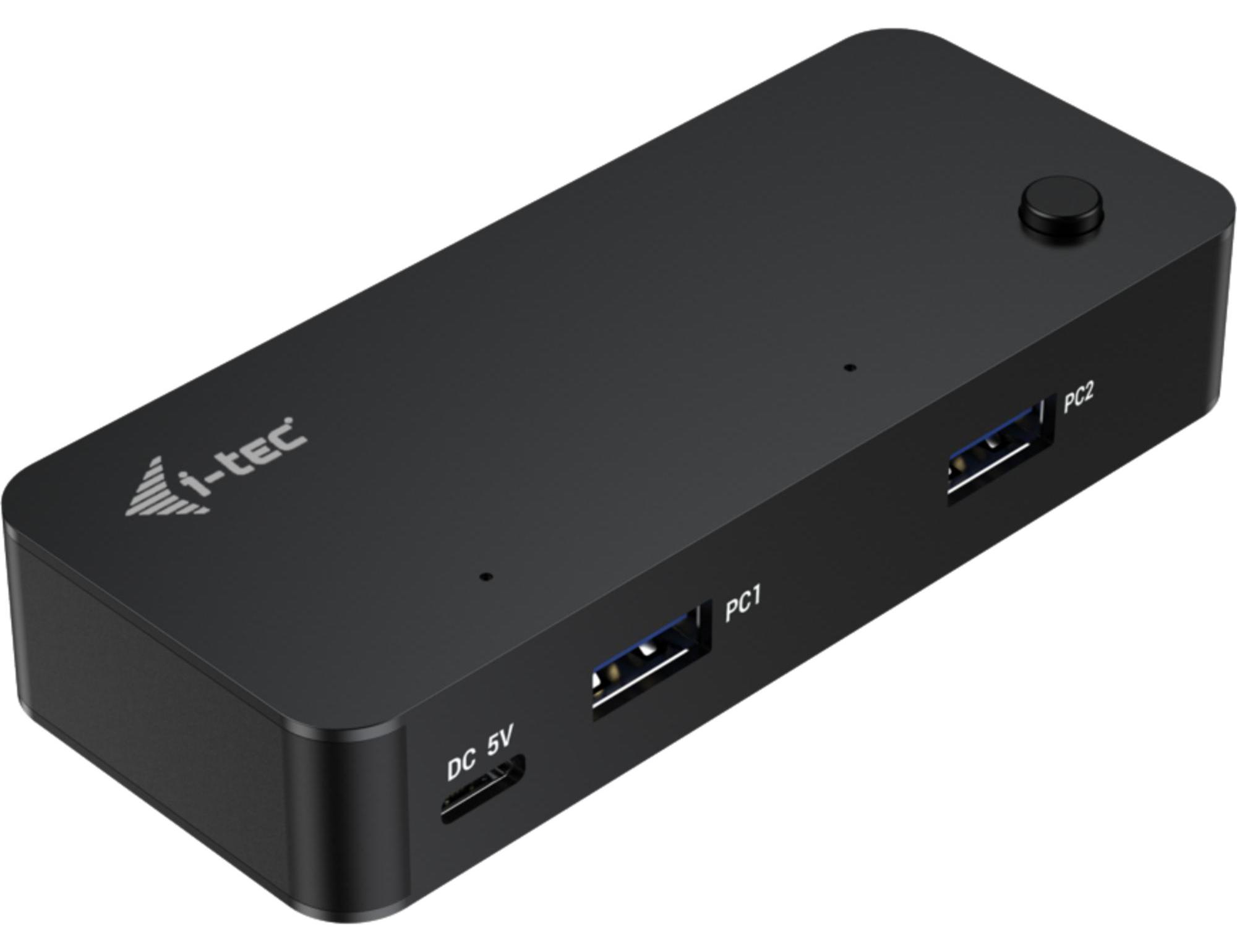 iTEC I-TEC Universal KVM HUB 2x USB-C 3.2 Gen.1 + 2x USB-A 3.2 Gen.1 1x USB-C power-in CAKVMHUB2A2C