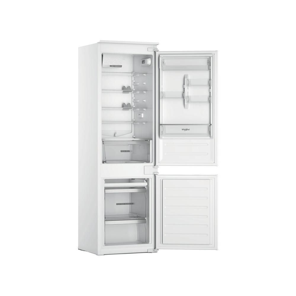 Kühlschrank WHIRLPOOL, Einbau, 189/79 l, Energ. klasse D, FreshBox+, 6th Sense, Höhe 177,1 cm, weiß