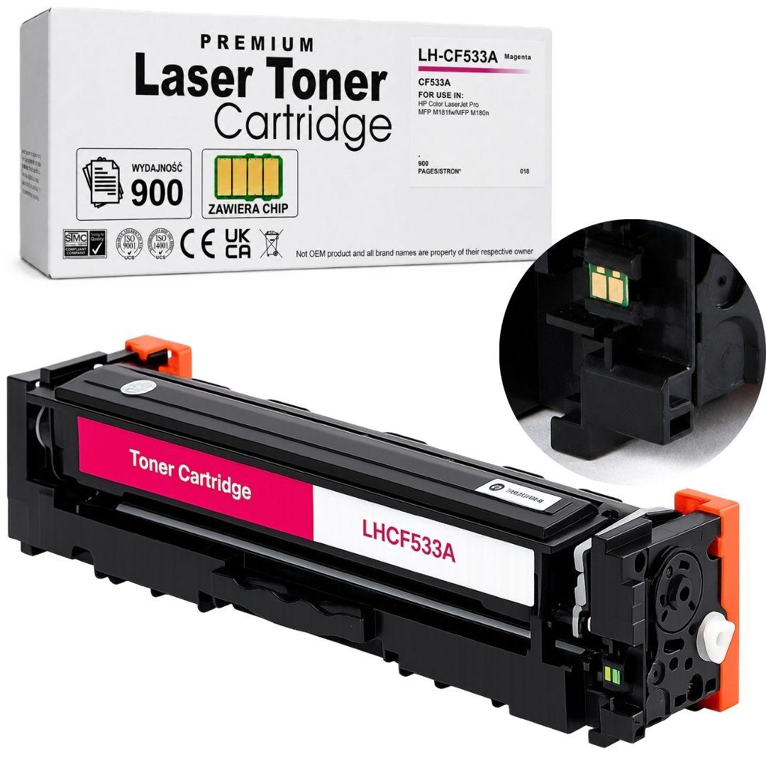 RE-DRUK Ersatztoner für HP 205A mit Chip CF533A Magenta m154 m180 m181