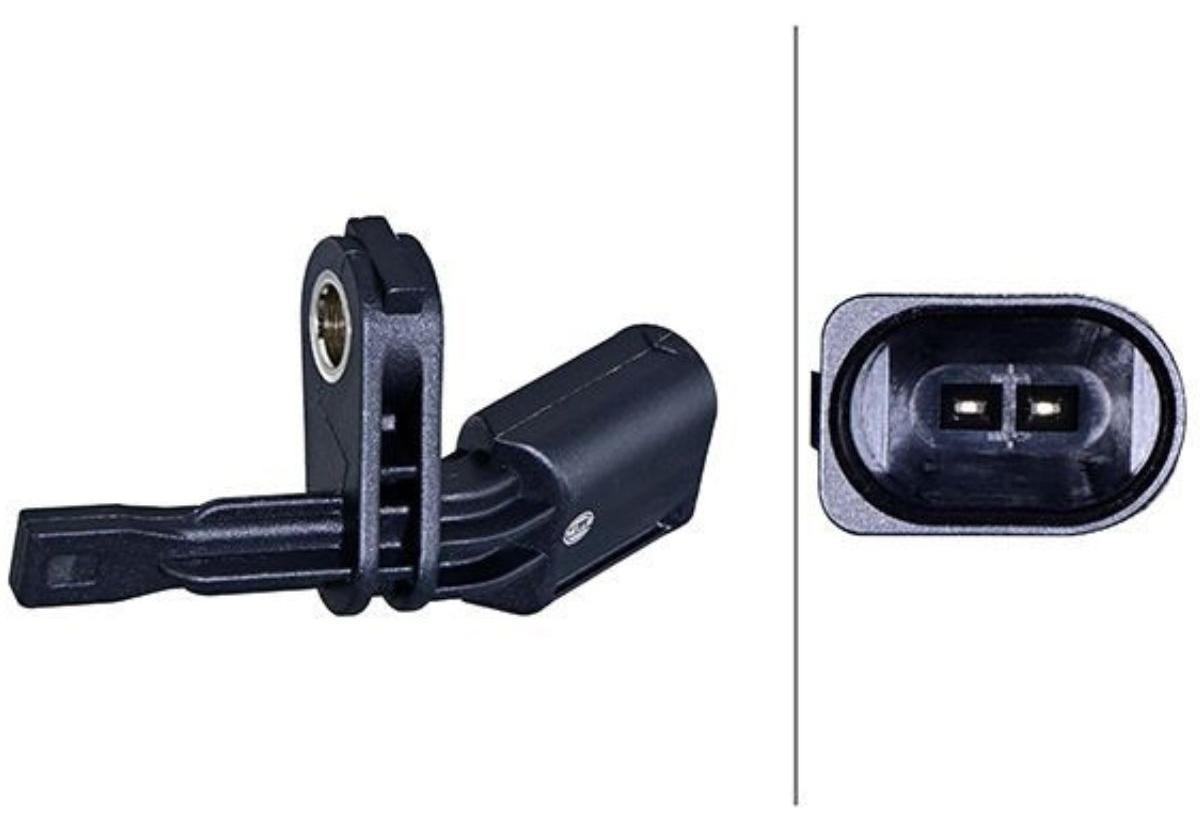 Hella Raddrehzahl Sensor ABS Sensor Raddrehzahlsensor Audi Cupra Seat Skoda VW 6PU 358 218-351