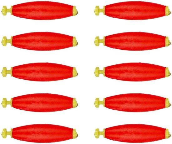 OEM Rote Fische Schwimmanker für klassische Angelmethoden - Set aus 10 Stücken 2026
