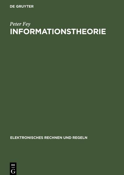 De Gruyter, Mercury Learning And Information Informationstheorie
