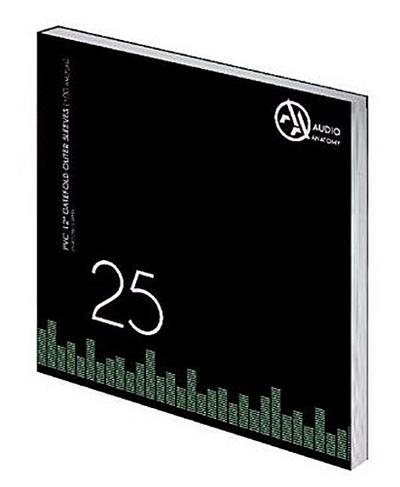 Audio Anatomy LP-Doppel Schutzhüllen (Gatefold), PVC, 100 Micron - 25 Stück