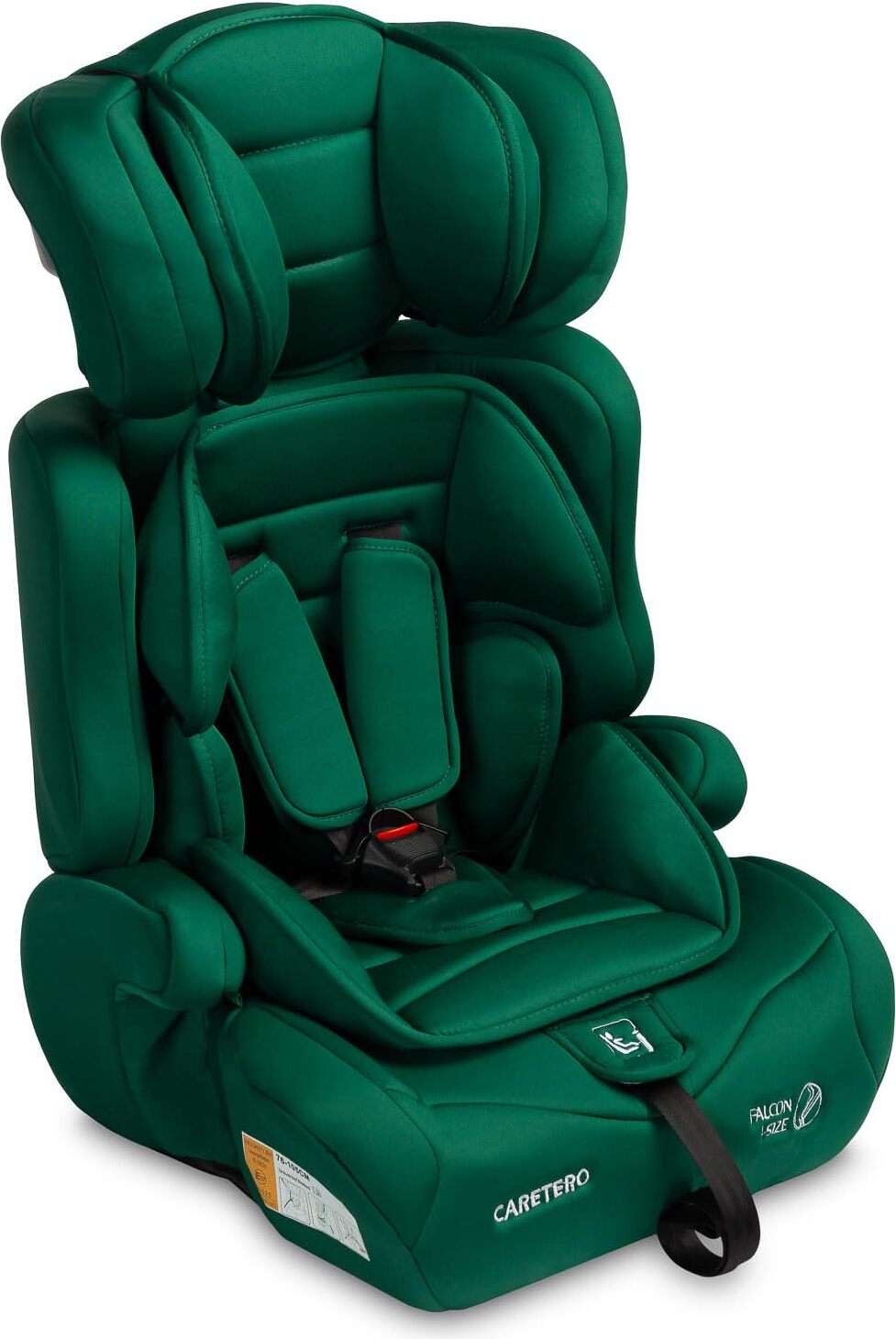 CARETERO - Autositz Kinder (76-150), 3in1-Autokindersitz Falcon, Grün