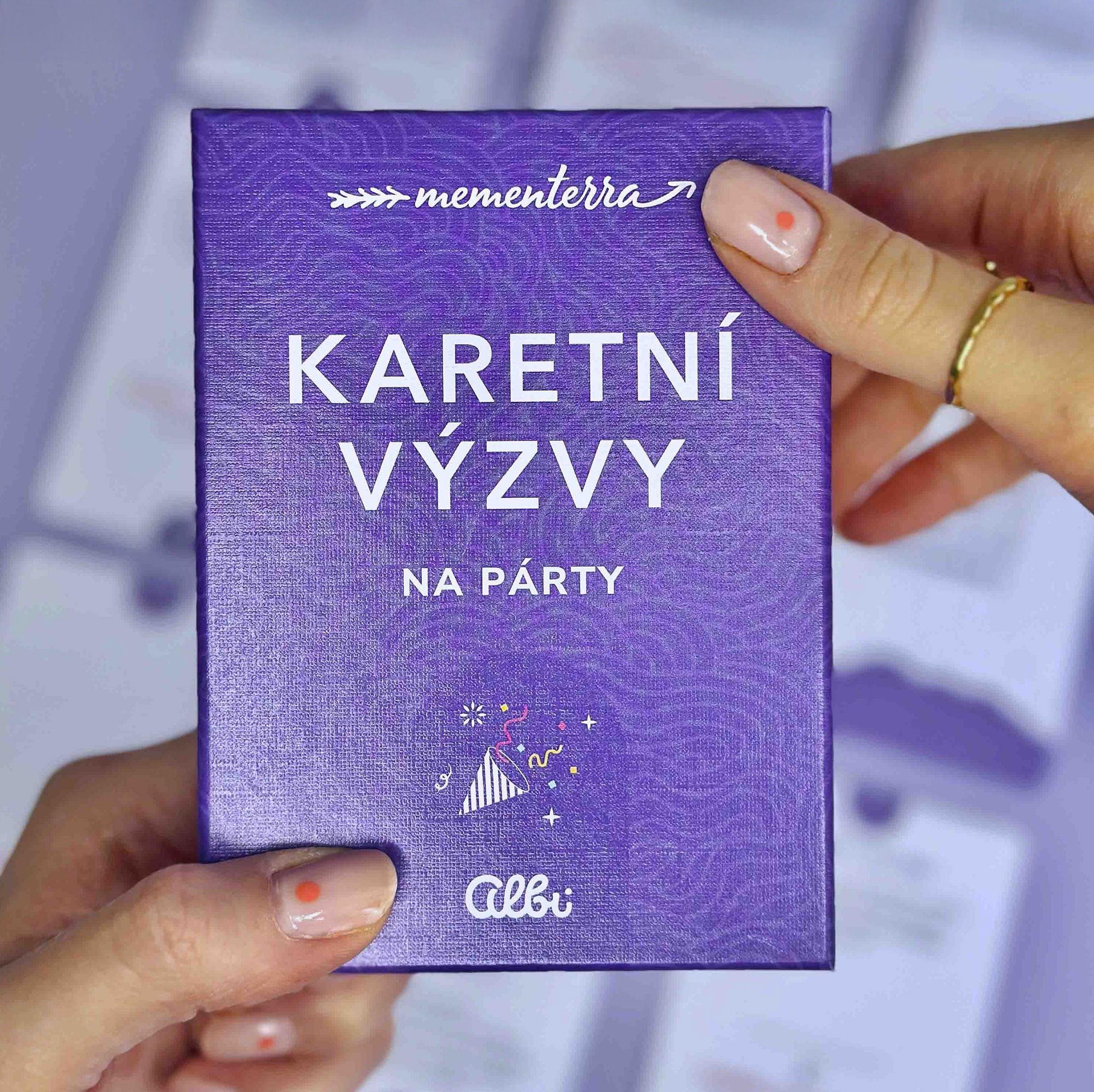 Karetní Partykarten-Herausforderungen