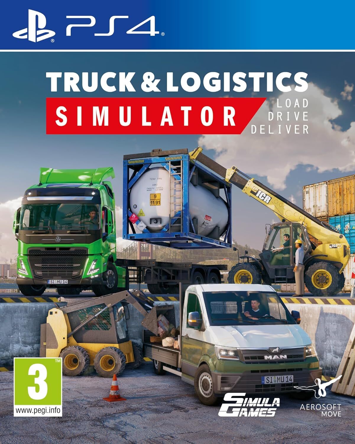 Aerosoft Truck and Logistics Simulator (PS4)